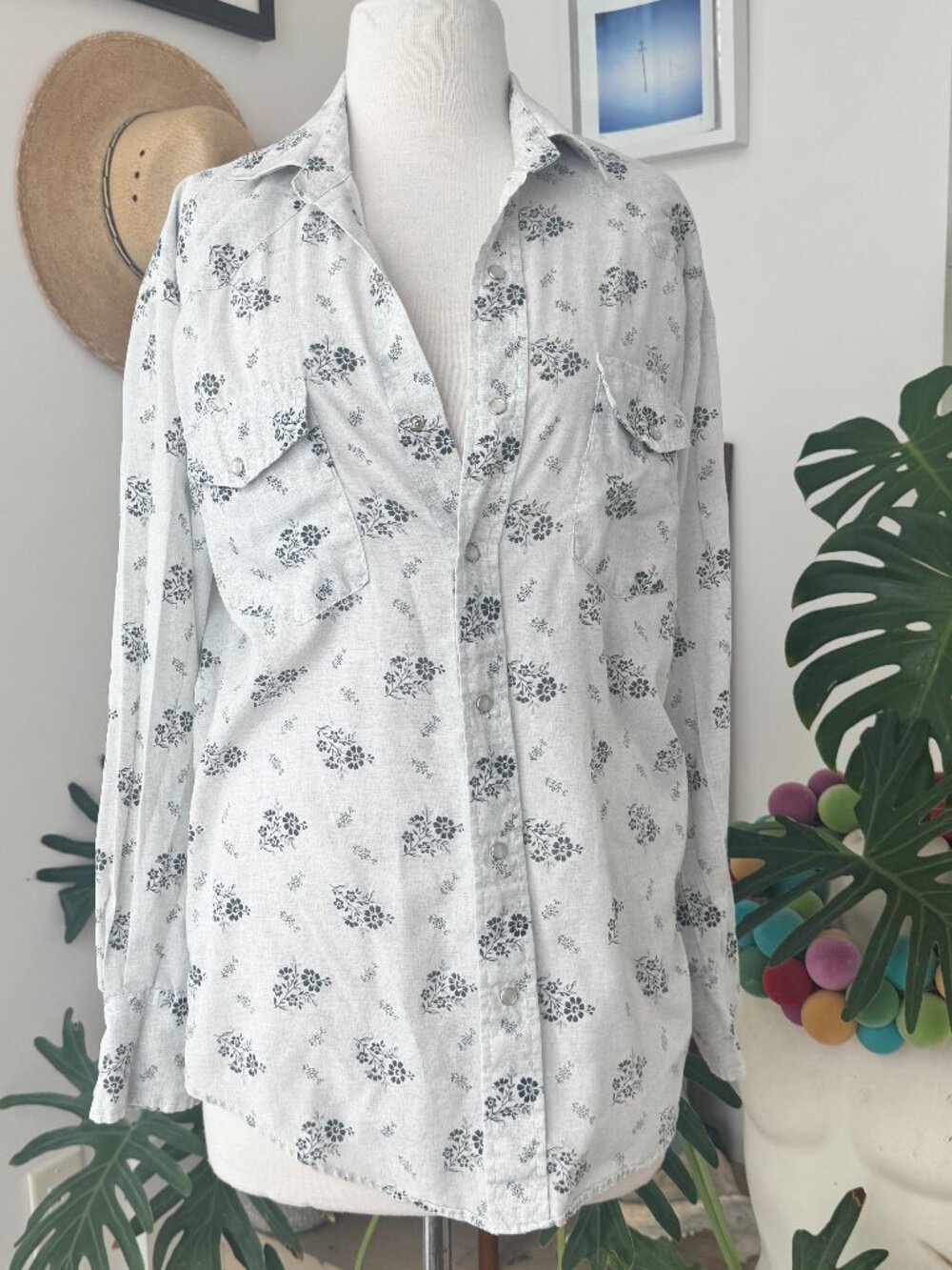 Vintage Roper Pearl Snap Shirt